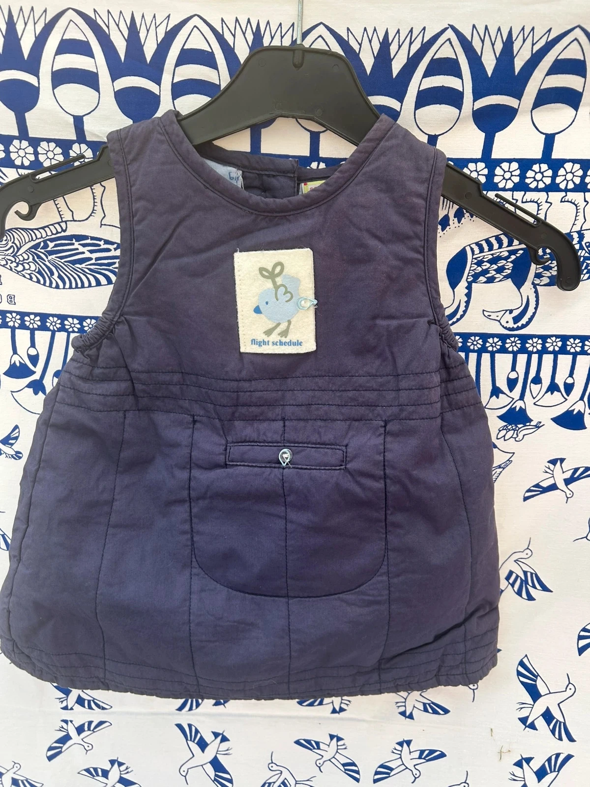 18-month set Aubisou girl blue good condition – photo 2